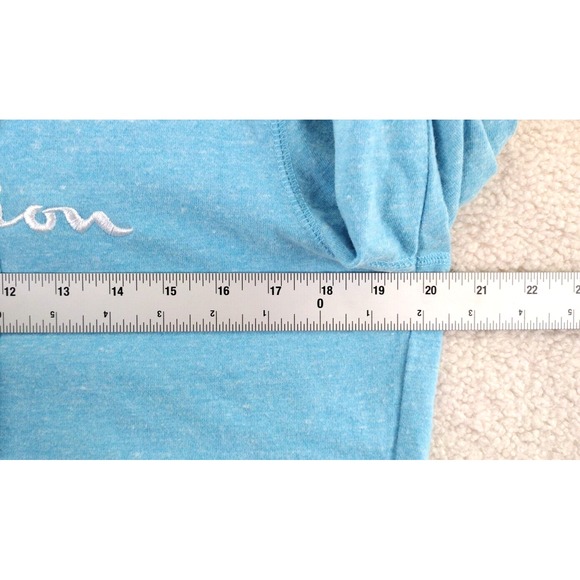 Champion Light Blue Pullover Hoodie Sweatshirt Women's Medium Athletic‎ Apparel - Picture 7 of 16